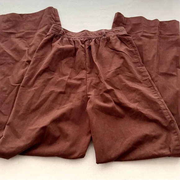 Vintage 70s College Town Rust Brown Pants - Picture 3 of 5